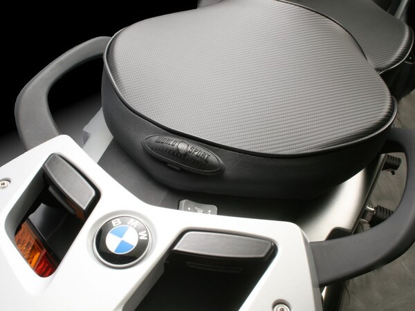 Sargent Backrest Port on the BMW K 1200 GT.